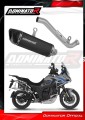 εξάτμιση τελικό DOMINATOR HP6 ΜΑΥΡΟ κατάλληλο για μοτοσυκλέτα Zontes 703F 2025 - 2026 2