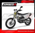 πλήρες σύστημα εξάτμισης με σιγαστήρα DOMINATOR Full System S6 ΜΑΥΡΟ κατάλληλο για τη μοτοσυκλέτα Husqvarna 701 Supermoto SM 2026  5