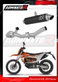 πλήρες σύστημα εξάτμισης με σιγαστήρα DOMINATOR Full System GPF ΜΑΥΡΟ κατάλληλο για τη μοτοσυκλέτα KTM 690 SMC-R 2026 2