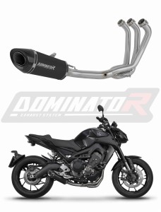 Yamaha MT-09 2017 - 2020 Ολόκληρο σύστημα Χταπόδι εξάτμιση Τελικό HP8 BLACK + dB killer