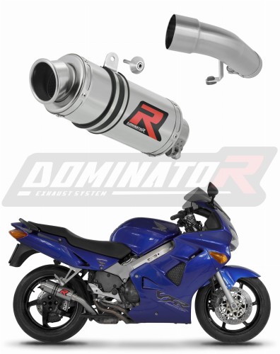 εξάτμιση τελικό DOMINATOR GP1 κατάλληλο για μοτοσυκλέτα Honda VFR 800 Fi 1998 - 2001