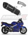 εξάτμιση τελικό DOMINATOR HP1 ΜΑΥΡΟ κατάλληλο για μοτοσυκλέτα Honda VFR 800 Fi 1998 - 2001