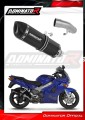 εξάτμιση τελικό DOMINATOR HP1 ΜΑΥΡΟ κατάλληλο για μοτοσυκλέτα Honda VFR 800 Fi 1998 - 2001 2