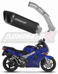 Honda VFR 800 Fi 1998 - 2001 εξάτμιση τελικό HP6 BLACK + dB killer