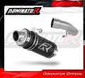 εξάτμιση τελικό DOMINATOR GP1 ΜΑΥΡΟ κατάλληλο για μοτοσυκλέτα Honda VFR 800 Fi 1998 - 2001 3