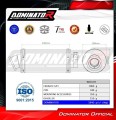 εξάτμιση τελικό DOMINATOR GP1 ΜΑΥΡΟ κατάλληλο για μοτοσυκλέτα Honda VFR 800 Fi 1998 - 2001 6