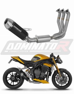 Triumph Speed Triple 1200 RS / RR 2021 - 2024 Ολόκληρο σύστημα Χταπόδι εξάτμιση τελικό S3 BLACK + dB killer