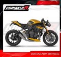 πλήρες σύστημα εξάτμισης με τελικό DOMINATOR Full System S3 κατάλληλο για τη μοτοσυκλέτα Triumph Speed Triple 1200 RS / RR 2021 - 2024 5