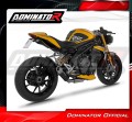 ολοκληρωμένο σύστημα εξάτμισης με τελικό DOMINATOR Full System S3 ΜΑΥΡΟ κατάλληλο για τη μοτοσυκλέτα Triumph Speed Triple 1200 RS / RR 2021 - 2024 4