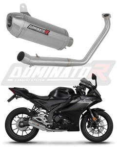 Yamaha YZF R125 2019 - 2020 Πλήρες σύστημα Πολλαπλή εξαγωγής σιγαστήρας S3 + dB killer