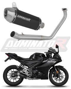 Yamaha YZF R125 2019 - 2020 Ολόκληρο σύστημα Χταπόδι εξάτμιση σιγαστήρας S3 BLACK + dB killer
