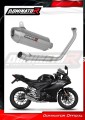 πλήρες σύστημα εξάτμισης με σιγαστήρα DOMINATOR Full System S3 κατάλληλο για τη μοτοσυκλέτα Yamaha YZF R125 2019 - 2020 2