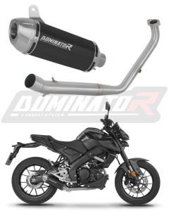 Yamaha MT 125 2021 - 2024 Ολόκληρο σύστημα Πολλαπλή εξάτμιση σιγαστήρας S3 BLACK + dB killer