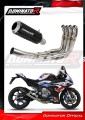 πλήρες σύστημα εξάτμισης με σιγαστήρα DOMINATOR Full System GP ΜΑΥΡΟ κατάλληλο για μοτοσικλέτα BMW M1000RR 2020 - 2024 3