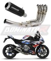 πλήρες σύστημα εξάτμισης με σιγαστήρα DOMINATOR Full System GP ΜΑΥΡΟ κατάλληλο για μοτοσυκλέτα BMW S1000RR 2019 - 2026