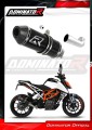 εξάτμιση τελικό DOMINATOR HP3 ΜΑΥΡΟ που ταιριάζει στη μοτοσυκλέτα KTM 390 Duke 2017 - 2020 2