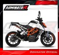 exhaust muffler DOMINATOR GP BLACK fits to KTM 390 Duke 2017  2020 5