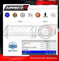 εξάτμιση τελικό DOMINATOR GPS κατάλληλο για μοτοσυκλέτα KTM 390 Duke 2017 - 2020 6