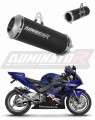 εξάτμιση σιγαστήρας DOMINATOR GP ΜΑΥΡΟΣ κατάλληλος για μοτοσικλέτα Honda CBR 954 2002 - 2003 2
