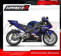 εξάτμιση σιγαστήρας DOMINATOR GP ΜΑΥΡΟΣ κατάλληλος για μοτοσικλέτα Honda CBR 954 2002 - 2003 6