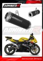 wydech tłumik DOMINATOR GP CZARNY pasujący do motocykla Suzuki GSXR 600 K1-K5 2001 - 2005 3