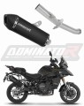 εξάτμιση τελικό DOMINATOR HP7 ΜΑΥΡΟ για μοτοσυκλέτα QJMOTOR SRT 900 S / SX 2025 - 2026