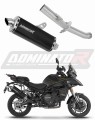 εξάτμιση τελικό DOMINATOR P7 ΜΑΥΡΟ κατάλληλο για μοτοσυκλέτα QJMOTOR SRT 900 S / SX 2025 - 2026
