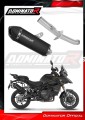 εξάτμιση τελικό DOMINATOR HP7 ΜΑΥΡΟ για μοτοσυκλέτα QJMOTOR SRT 900 S / SX 2025 - 2026 2