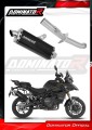 exhaust muffler DOMINATOR P7 BLACK fits to QJMOTOR SRT 900 S / SX 2025  2026 2