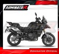εξάτμιση τελικό DOMINATOR P7 ΜΑΥΡΟ κατάλληλο για μοτοσυκλέτα QJMOTOR SRT 900 S / SX 2025 - 2026 5