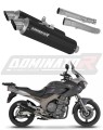εξάτμιση τελικό DOMINATOR GPF ΜΑΥΡΟ κατάλληλο για μοτοσυκλέτα Yamaha TDM 900 2002 - 2013