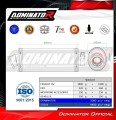 εξάτμιση σιγαστήρας DOMINATOR Οβάλ κατάλληλος για μοτοσυκλέτα Yamaha TDM 900 2002 - 2013 6