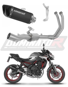 Kawasaki Ninja 650 2023 - 2026 Πλήρες σύστημα Χταπόδι εξάτμιση σιγαστήρας HP6 BLACK + dB killer