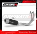 πλήρες σύστημα εξάτμισης με τελικό DOMINATOR Full System S3 ΜΑΥΡΟ κατάλληλο για μοτοσυκλέτα Kawasaki Z650 2023 - 2026 3