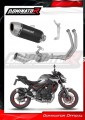 kompletny układ wydechowy z tłumikiem DOMINATOR Full System S6 CZARNY pasujący do motocykla Kawasaki Ninja 650 2023 - 2026 2