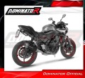 πλήρες σύστημα εξάτμισης με σιγαστήρα DOMINATOR Full System S6 ΜΑΥΡΟ κατάλληλο για τη μοτοσυκλέτα Kawasaki Ninja 650 2023 - 2026 4