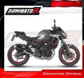 kompletny układ wydechowy z tłumikiem DOMINATOR Full System S6 CZARNY pasujący do motocykla Kawasaki Ninja 650 2023 - 2026 5