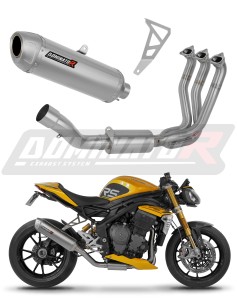 Triumph Speed Triple 1200 RS / RR 2021 - 2024 Ολόκληρο σύστημα Χταπόδι εξάτμιση τελικό S6 + dB killer