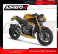 Triumph Speed Triple 1200 RS / RR 2021 - 2024 Πλήρες σύστημα Πολλαπλή εξάτμιση σιγαστήρας HP6 BLACK + dB killer