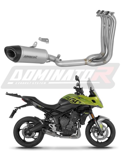 complete exhaust system with muffler DOMINATOR Full System titanium HP8 fits to Triumph Tiger Sport 660 2025  2026
