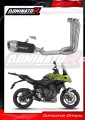 πλήρες σύστημα εξάτμισης με σιγαστήρα DOMINATOR Full System S3 ΜΑΥΡΟ κατάλληλο για μοτοσυκλέτα Triumph Tiger Sport 660 2025 - 2026 2