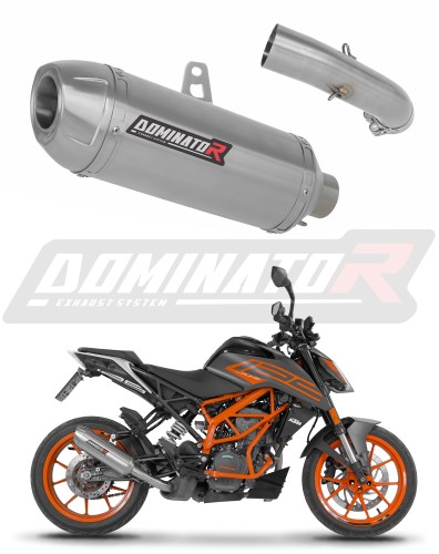 εξάτμιση σιγαστήρας DOMINATOR S3 κατάλληλος για τη μοτοσυκλέτα KTM 125 Duke 2021 - 2023