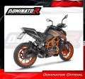εξάτμιση τελικό DOMINATOR HP8 ΜΑΥΡΟ κατάλληλο για μοτοσυκλέτα KTM 125 Duke 2021 - 2023 4