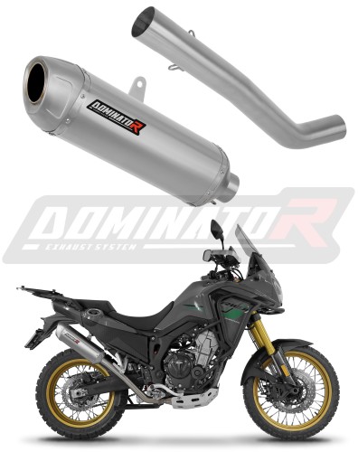εξάτμιση τελικό DOMINATOR S6 κατάλληλο για τη μοτοσυκλέτα Rieju Aventura 500 2023 - 2026