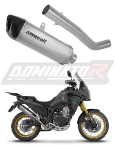 Rieju Aventura 500 2023 - 2026 εξάτμιση τελικό τιτανίου HP6 + dB killer