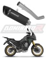 εξάτμιση τελικό DOMINATOR HP6 ΜΑΥΡΟ για μοτοσυκλέτα Rieju Aventura 500 2023 - 2026