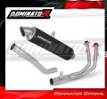 πλήρες σύστημα εξάτμισης με σιγαστήρα DOMINATOR Full System GPF BLACK κατάλληλο για μοτοσυκλέτα Rieju Aventura 500 2023 - 2026 3