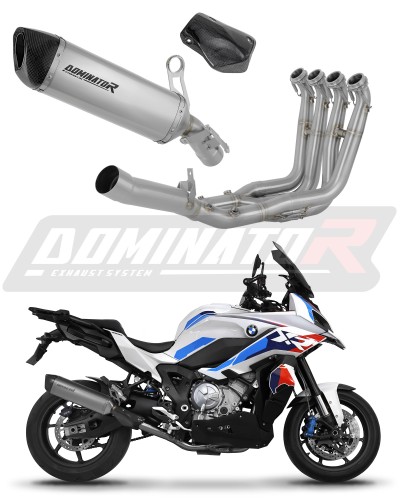 kompletny układ wydechowy z tłumikiem DOMINATOR Full System Tytanowy HP6 pasujący do motocykla BMW S1000XR 2020 - 2026