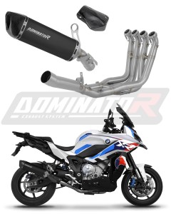 BMW S1000XR 2020 - 2026 Πλήρες σύστημα Πολλαπλή εξάτμιση τελικό HP6 BLACK + dB killer
