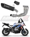 πλήρες σύστημα εξάτμισης με σιλανσιέ DOMINATOR Full System HP6 ΜΑΥΡΟ EX κατάλληλο για τη μοτοσυκλέτα BMW S1000XR 2020 - 2026